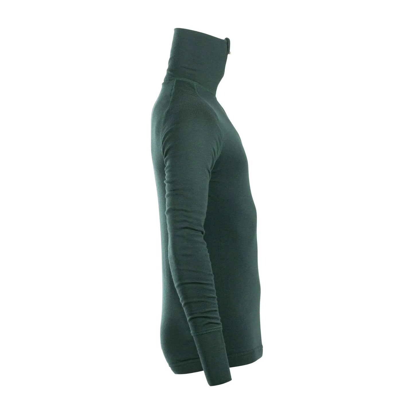 Brynje Brynje Longsleeve Arctic Double Zip Polo grün - ASMC