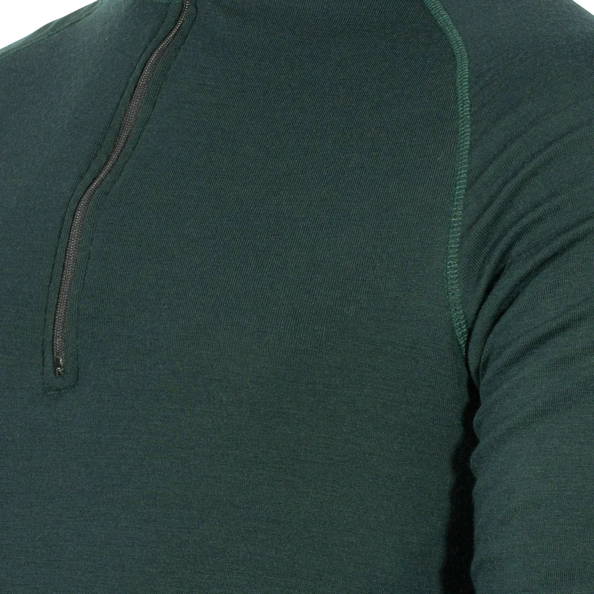 Brynje Brynje Longsleeve Arctic Double Zip Polo grün - ASMC