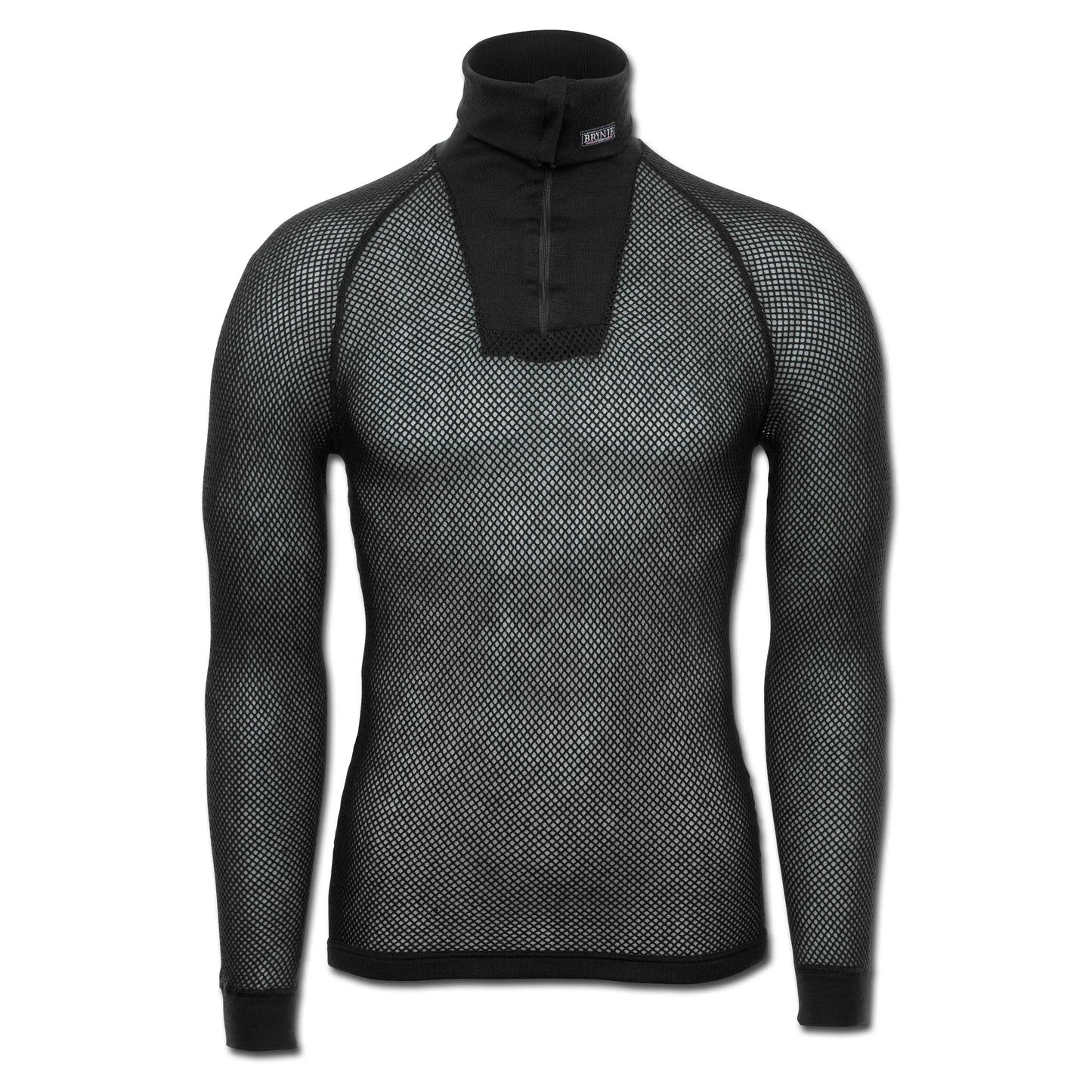 Brynje Shirt Super Thermo Zip Polo - ASMC