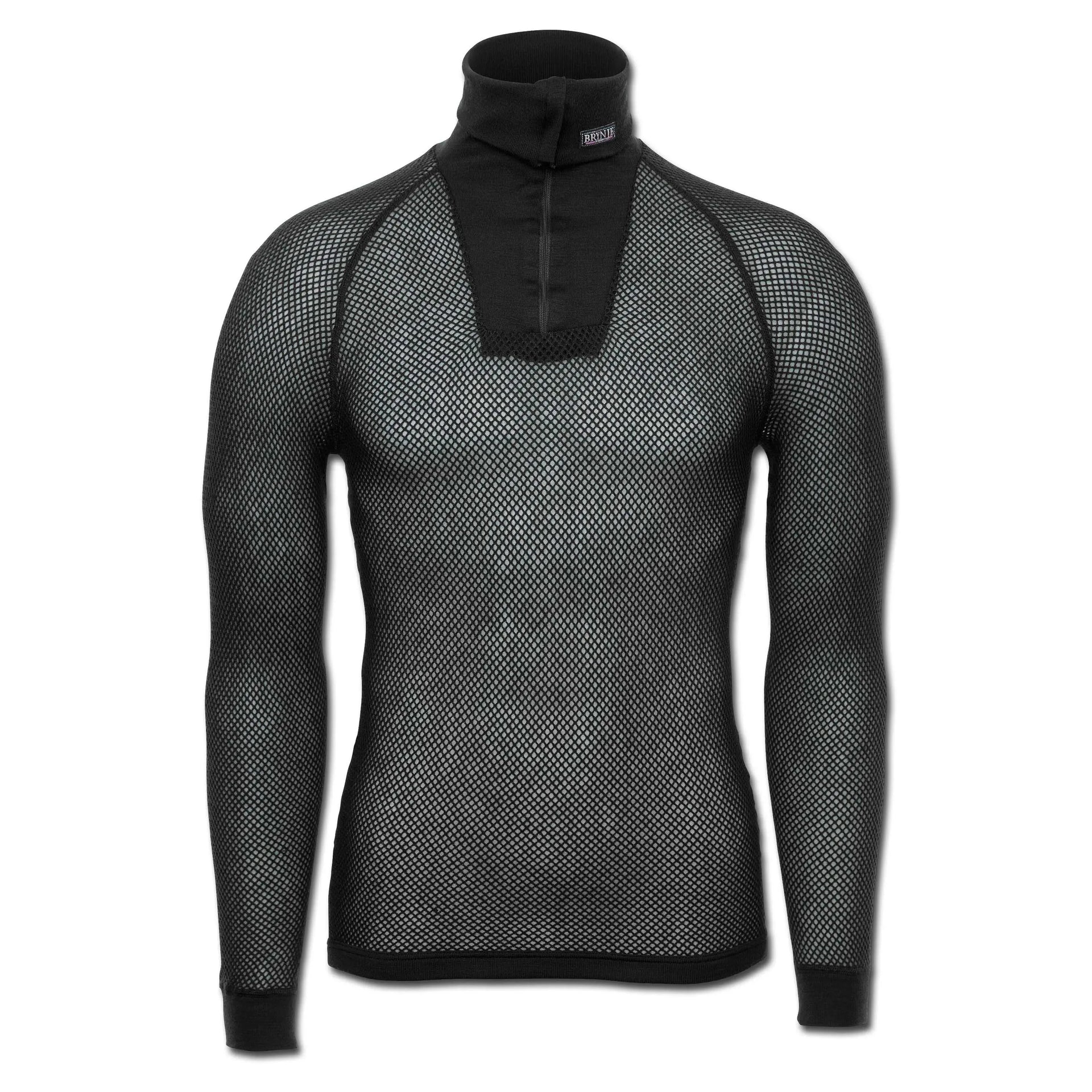 Brynje Shirt Super Thermo Zip Polo - ASMC