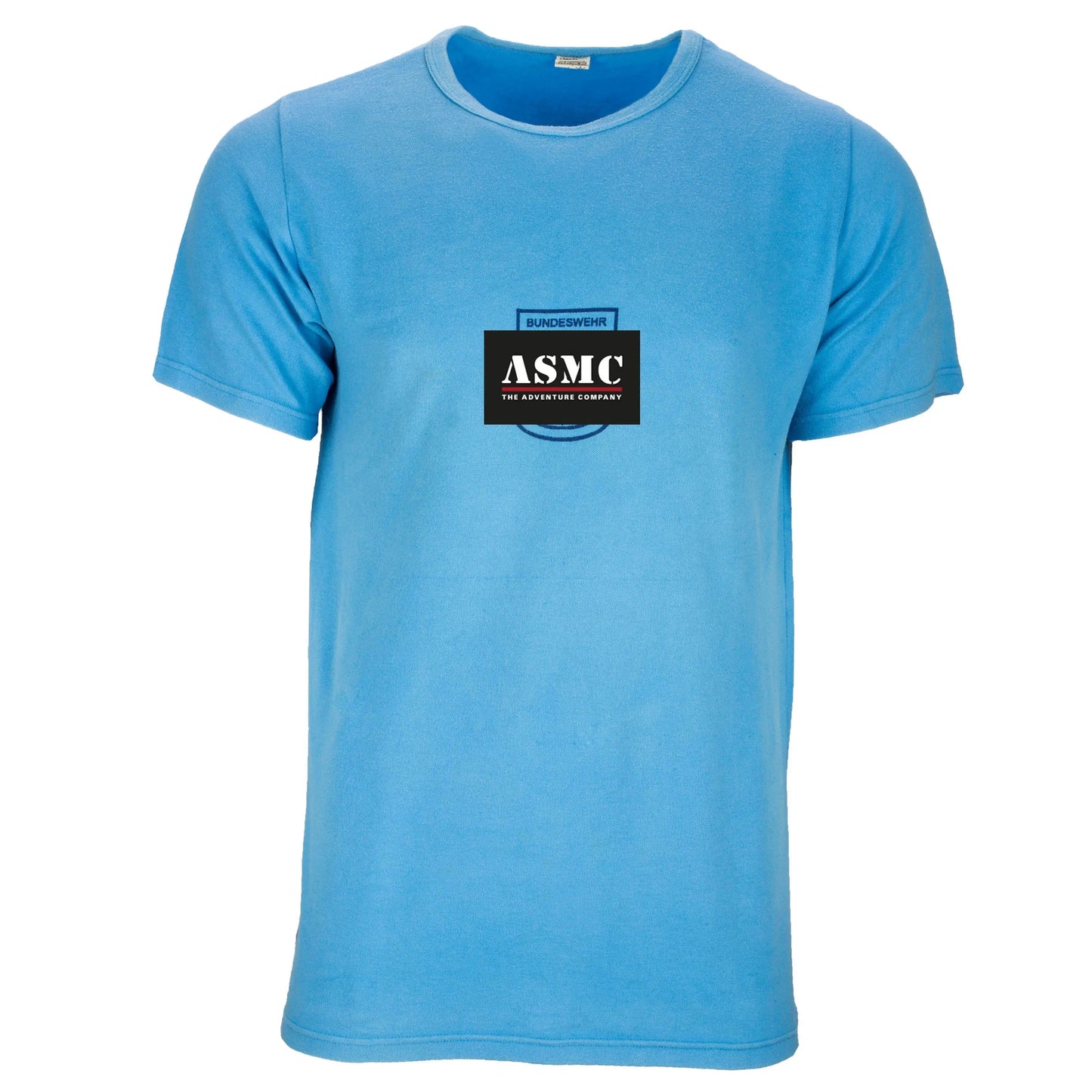 Bundeswehr Original BW Sporthemd blau gebraucht - ASMC