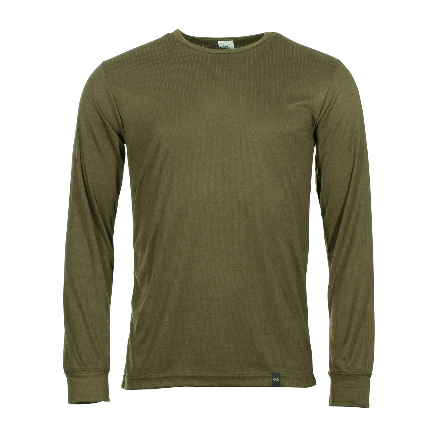 Langarmshirt oliv