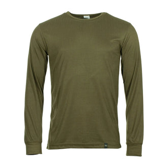 Langarmshirt oliv