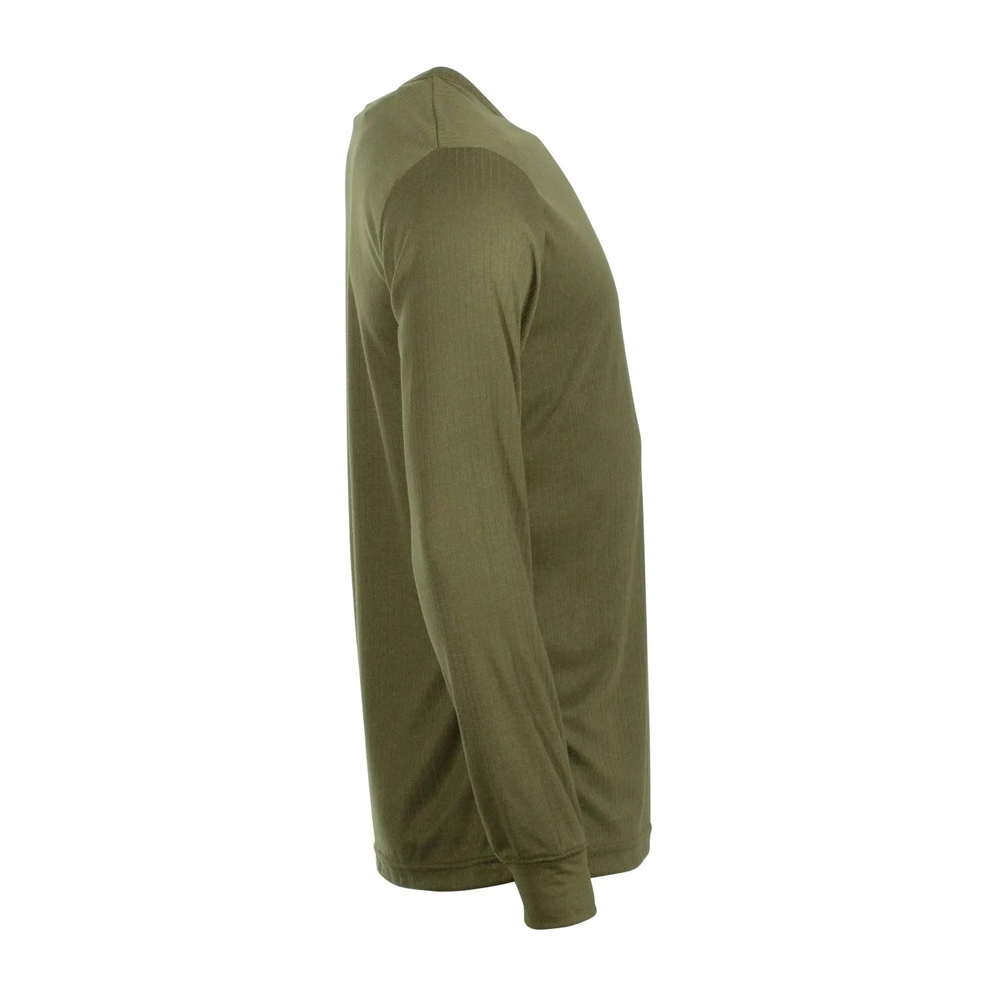 Langarmshirt oliv
