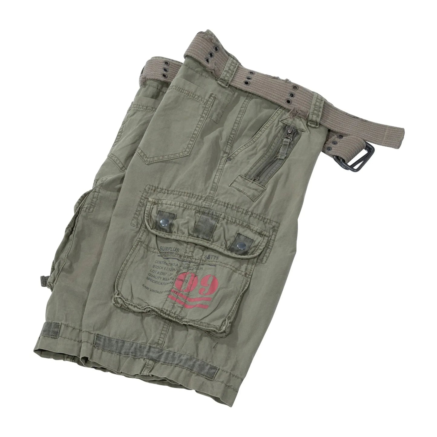 Surplus Royal Shorts oliv - ASMC