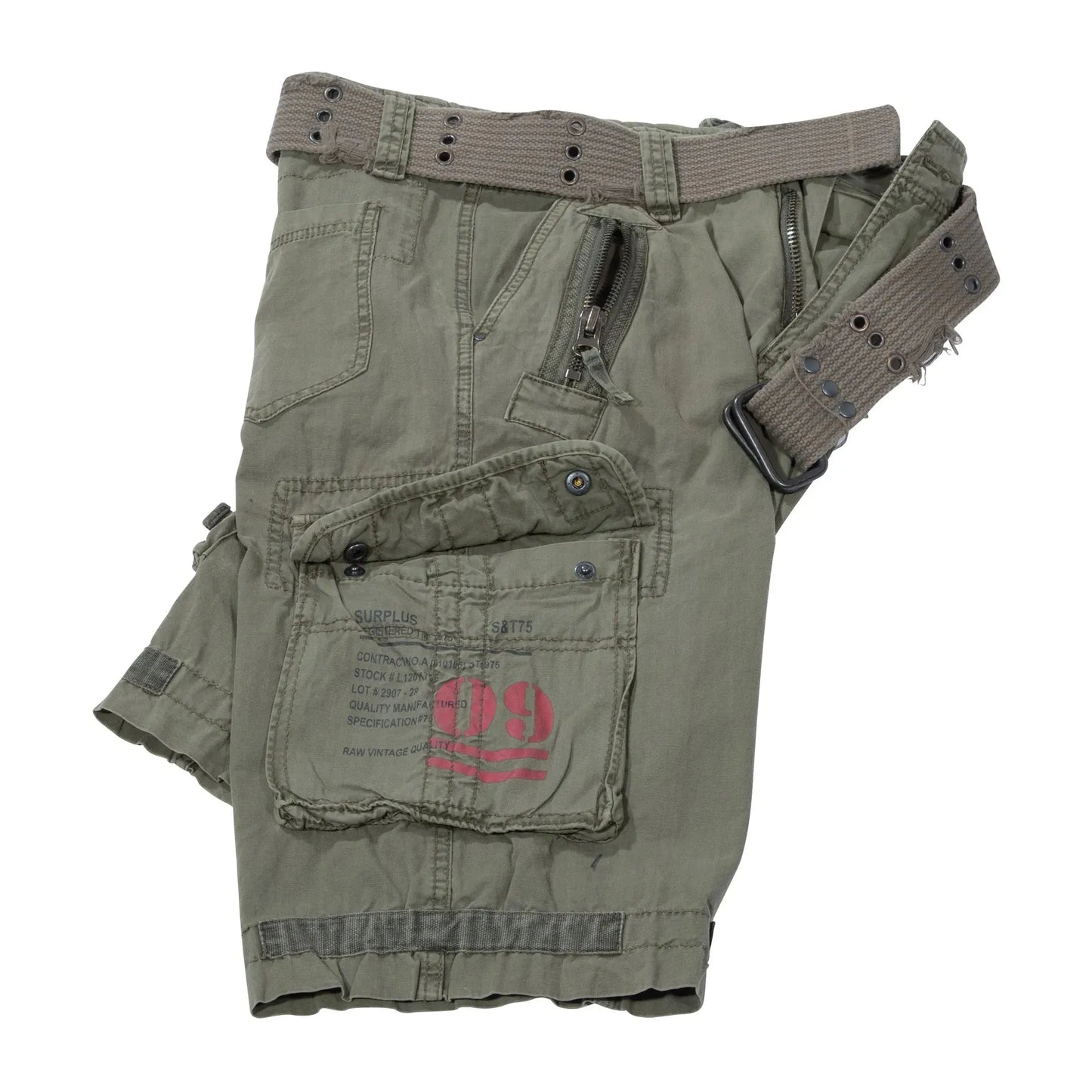 Surplus Royal Shorts oliv - ASMC