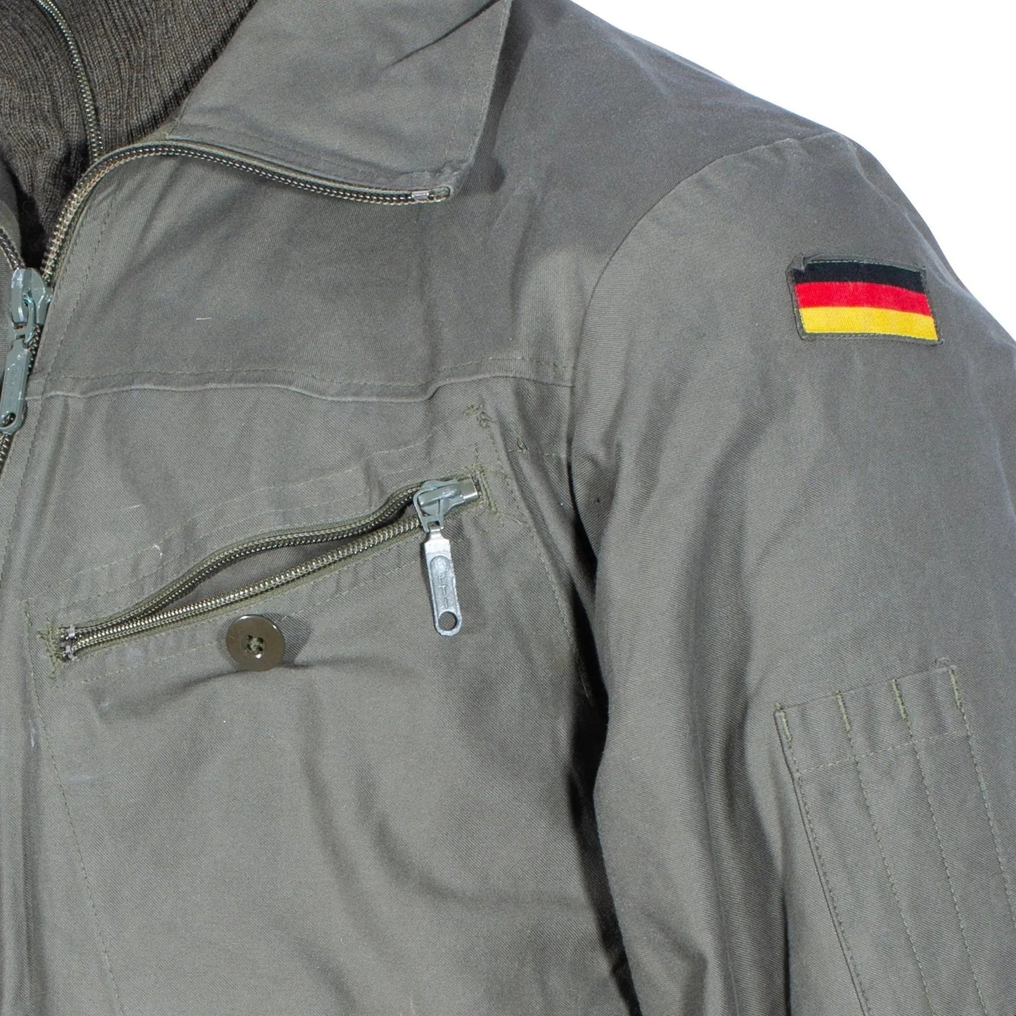 BW Panzerkombi mit Webpelzfutter oliv gebraucht