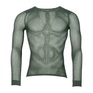 Brynje Brynje Shirt Super Thermo mit Schultereinlage grün - ASMC