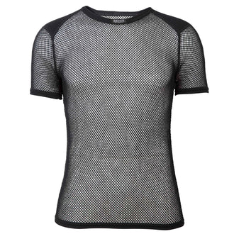 T-Shirt Wool Thermo mit Schultereinlage schwarz