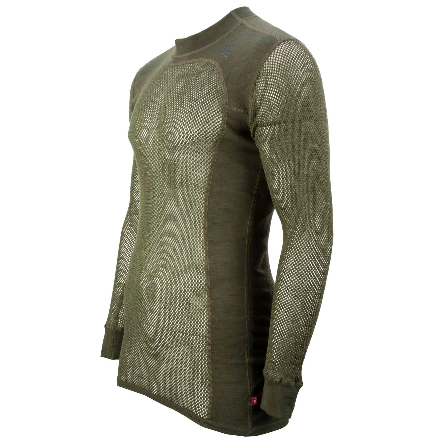 Pullover Woolnet Crew Neck olive night