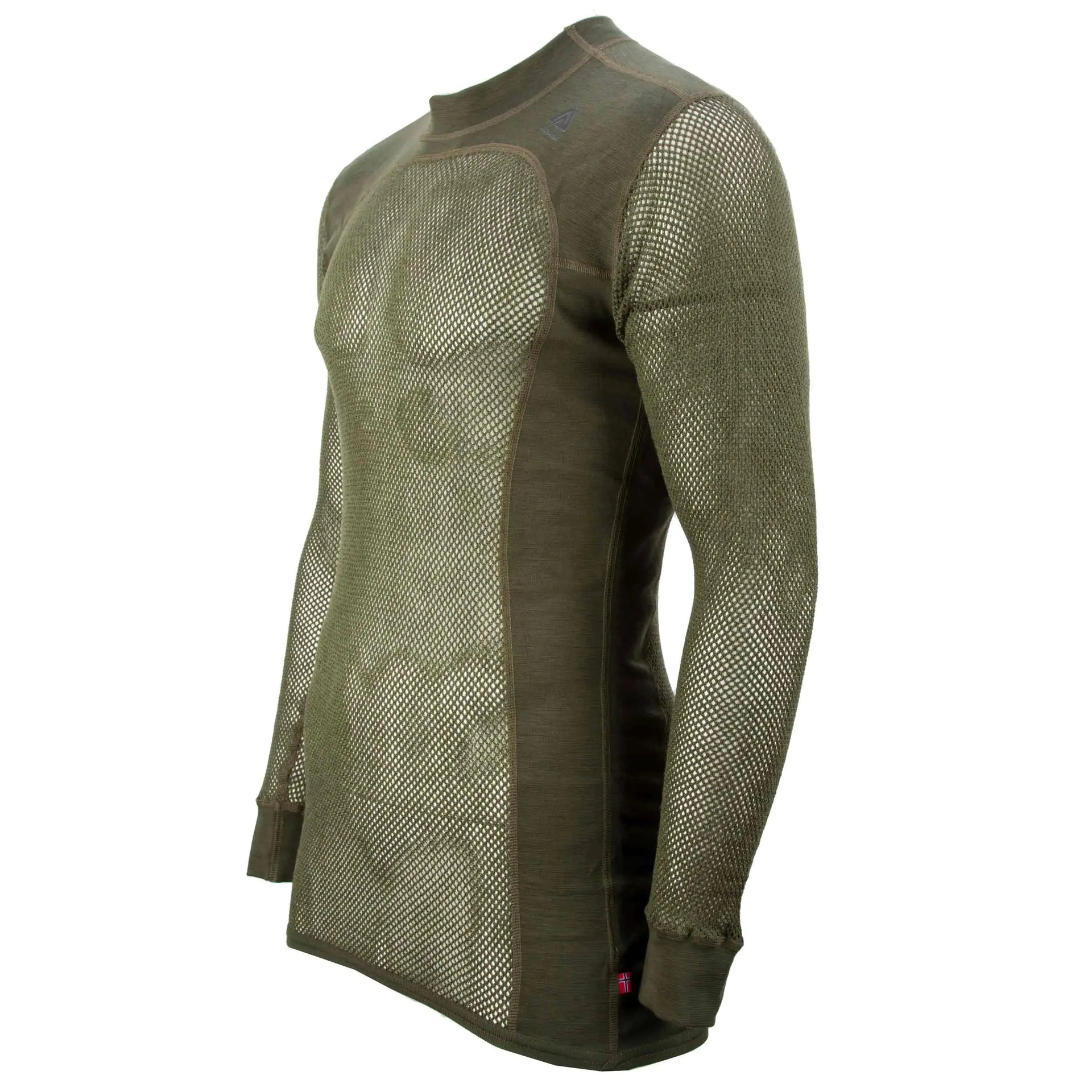 Pullover Woolnet Crew Neck olive night