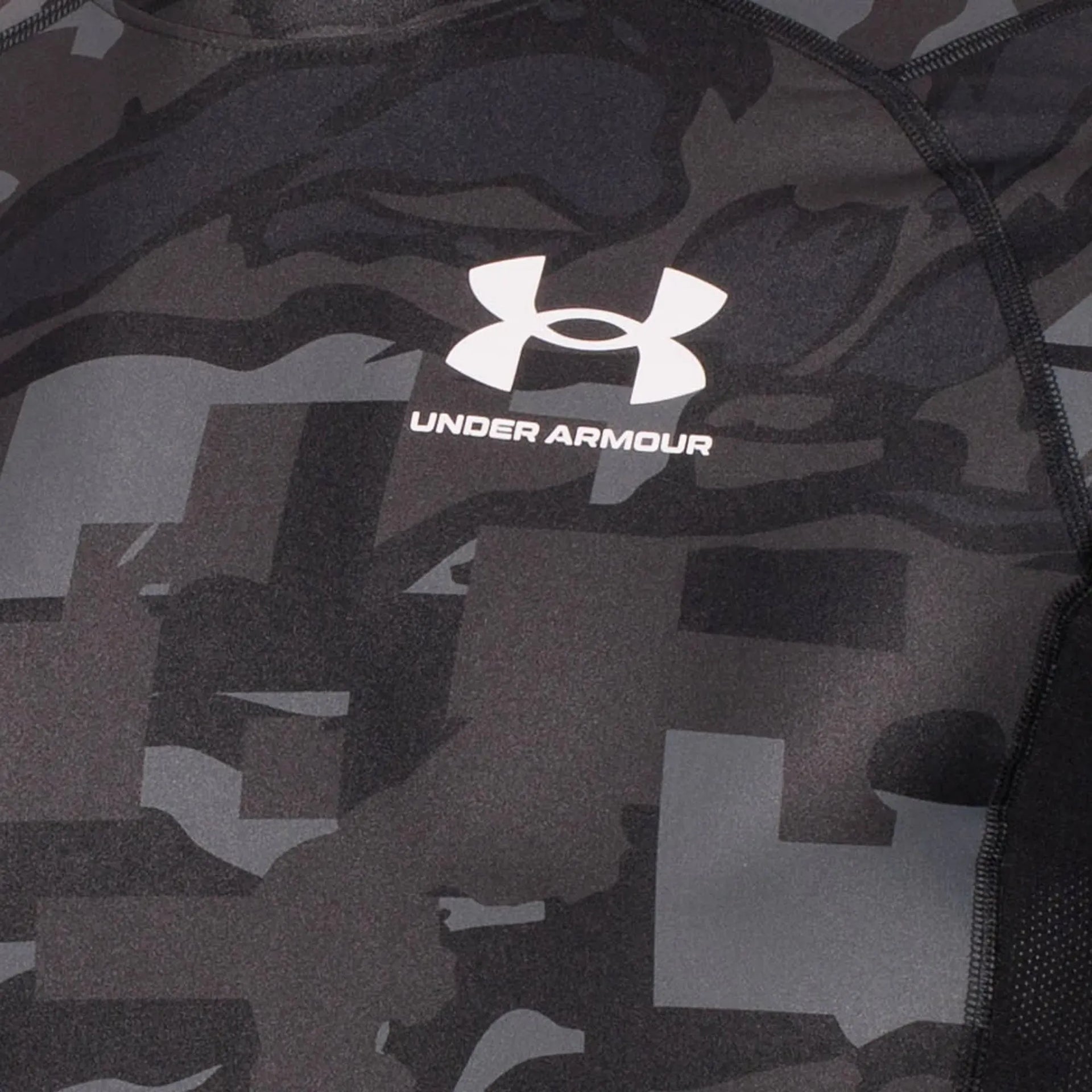 Under Armour Shirt HG Isochill Comp Print SS - ASMC