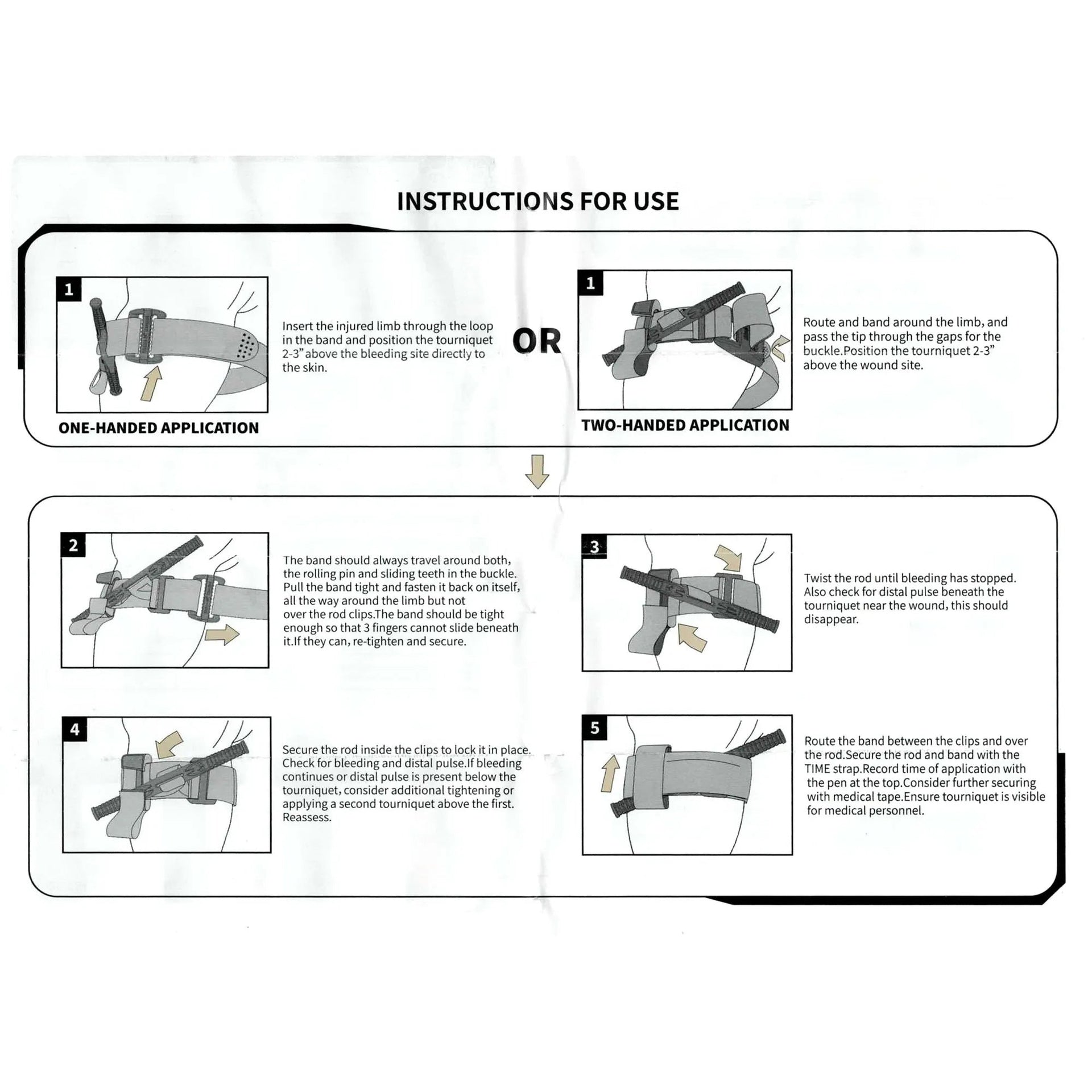 Abbindesystem Tourniquet