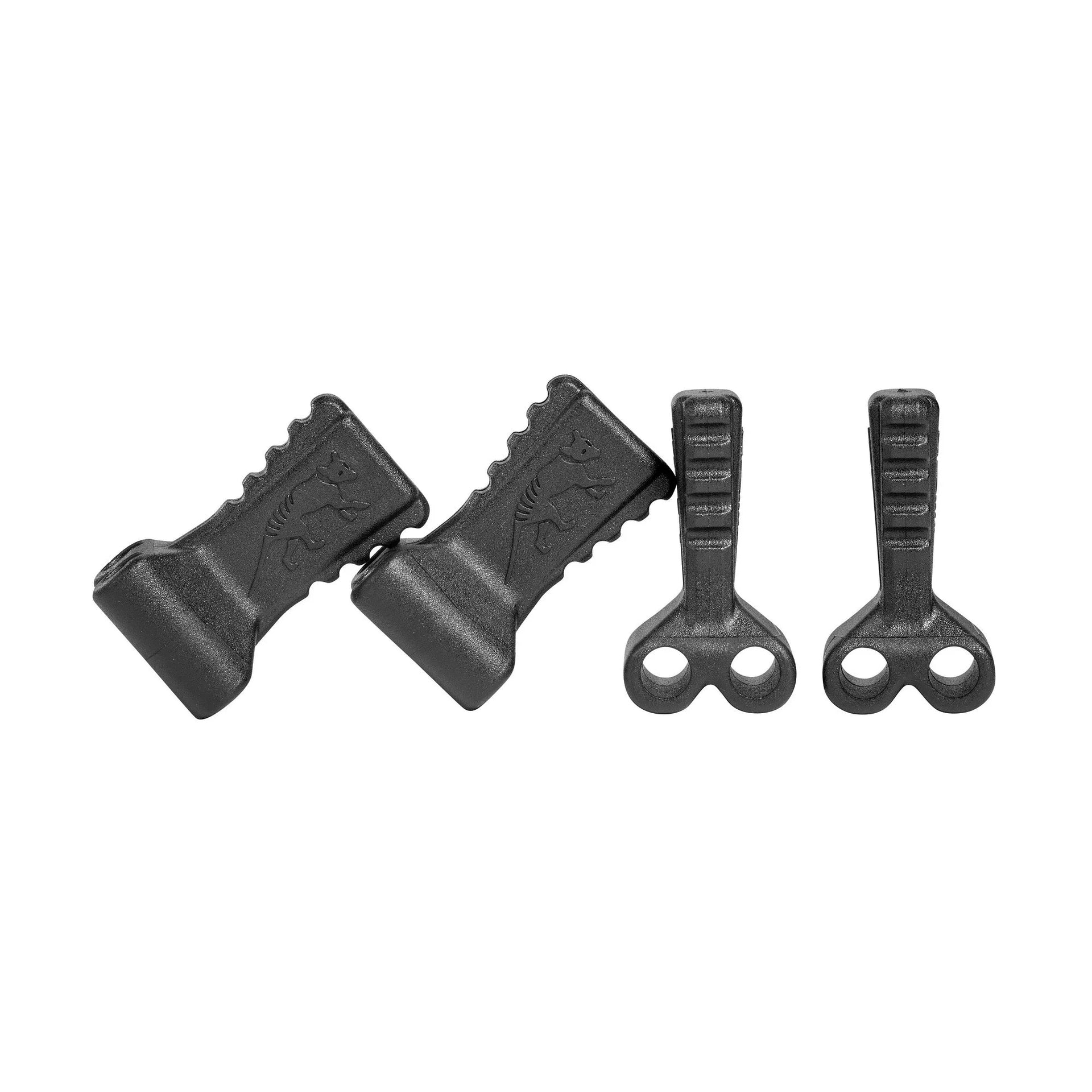 Befestigungs-Set Bungee Cord Tab Set | Schwarz