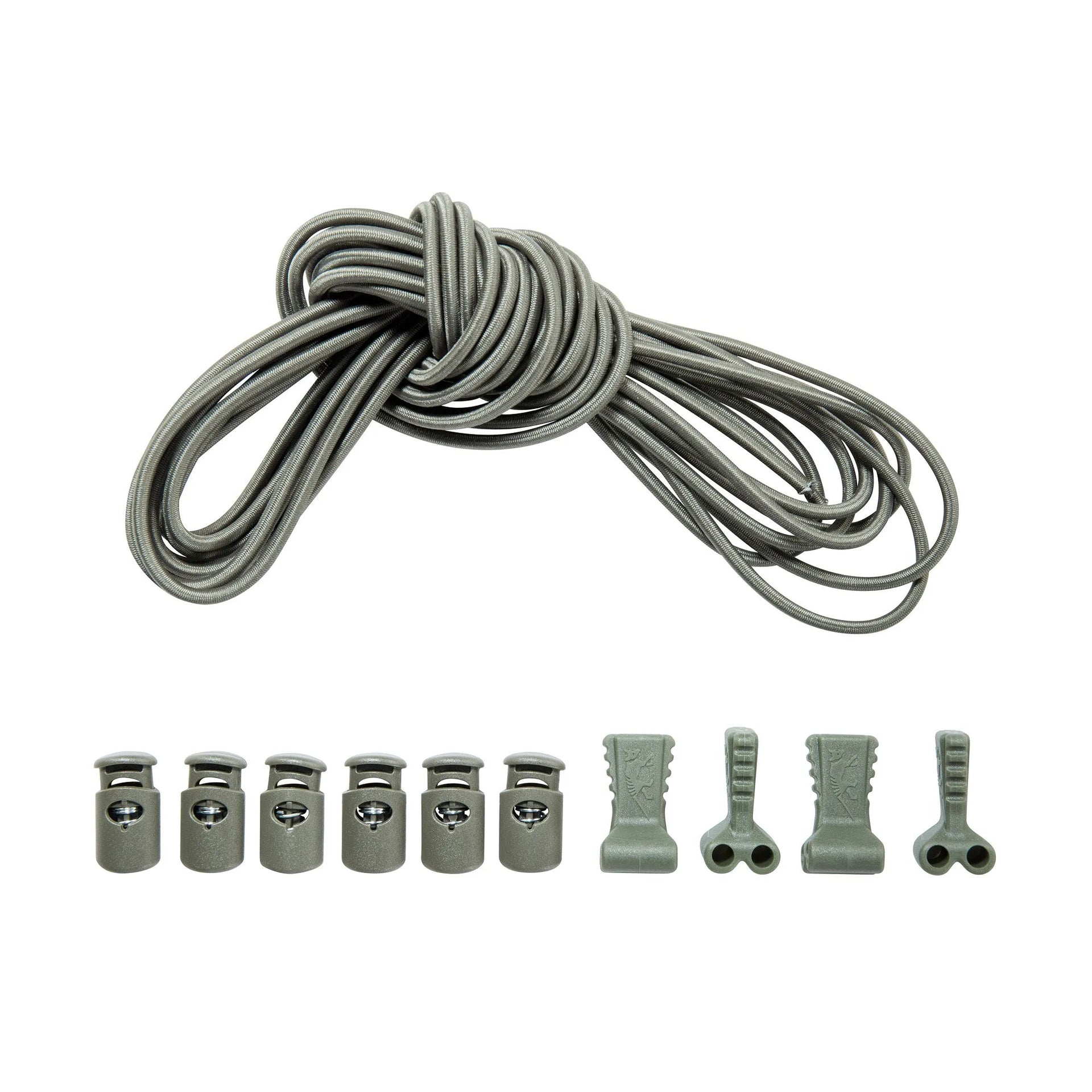 Befestigungs-Set Bungee Cord Tab Set | Oliv