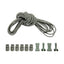 Befestigungs-Set Bungee Cord Tab Set | Oliv