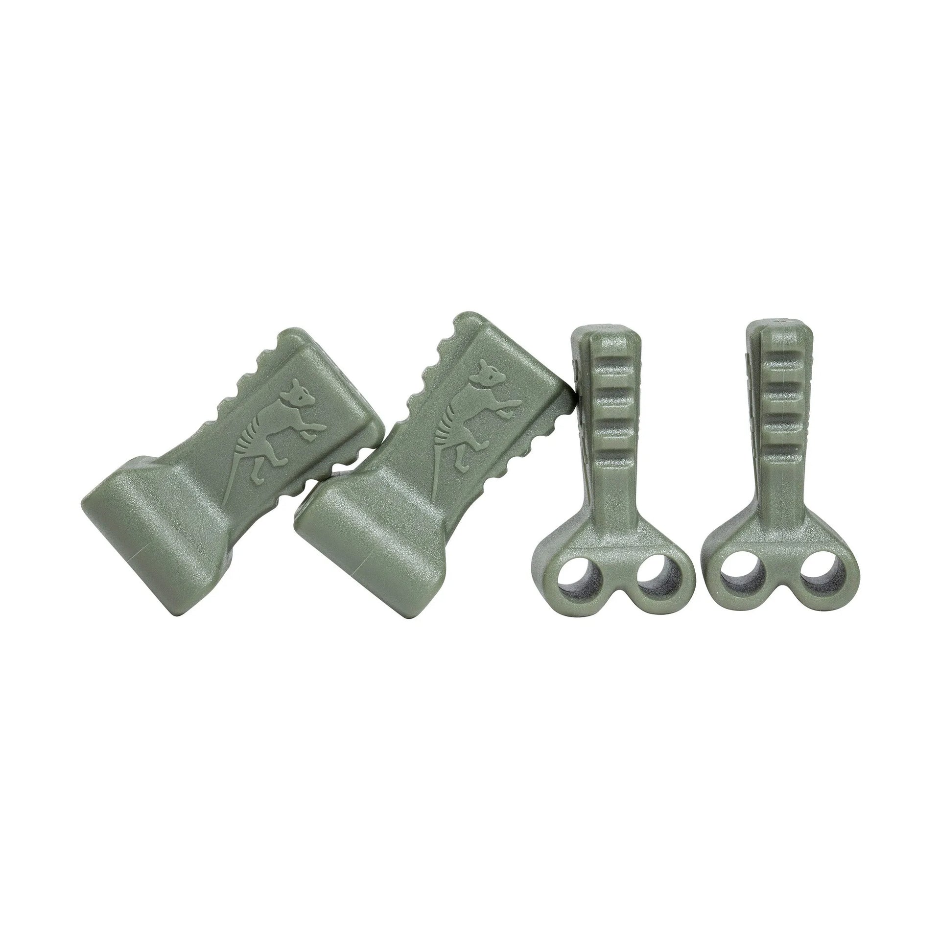 Befestigungs-Set Bungee Cord Tab Set | Oliv