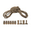 Befestigungs-Set Bungee Cord Tab Set | Coyote
