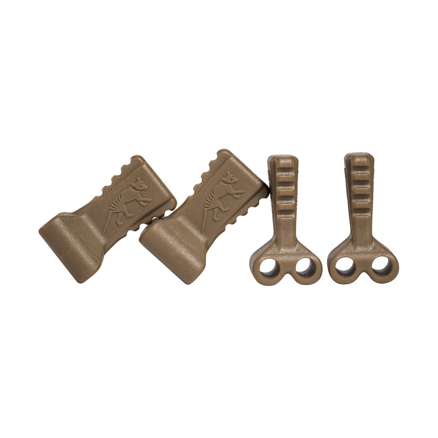 Befestigungs-Set Bungee Cord Tab Set | Coyote