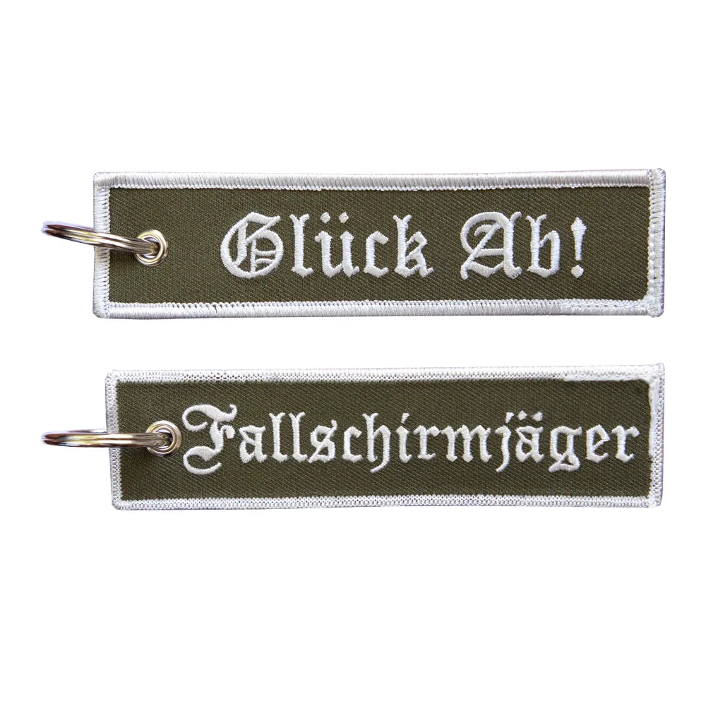 Schlüsselanhänger Fallschirmjäger Glück ab