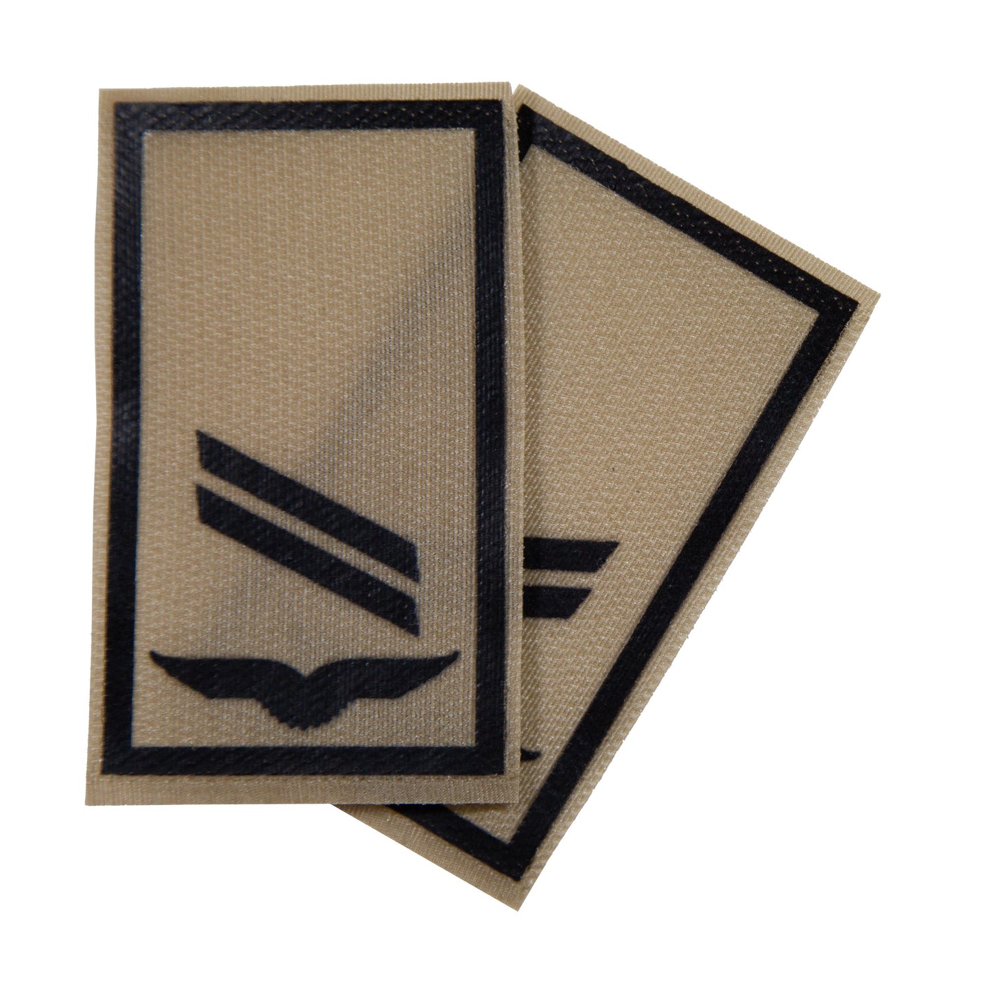 BW Rangabzeichen bedruckt Luftwaffe Klett für KBS SK