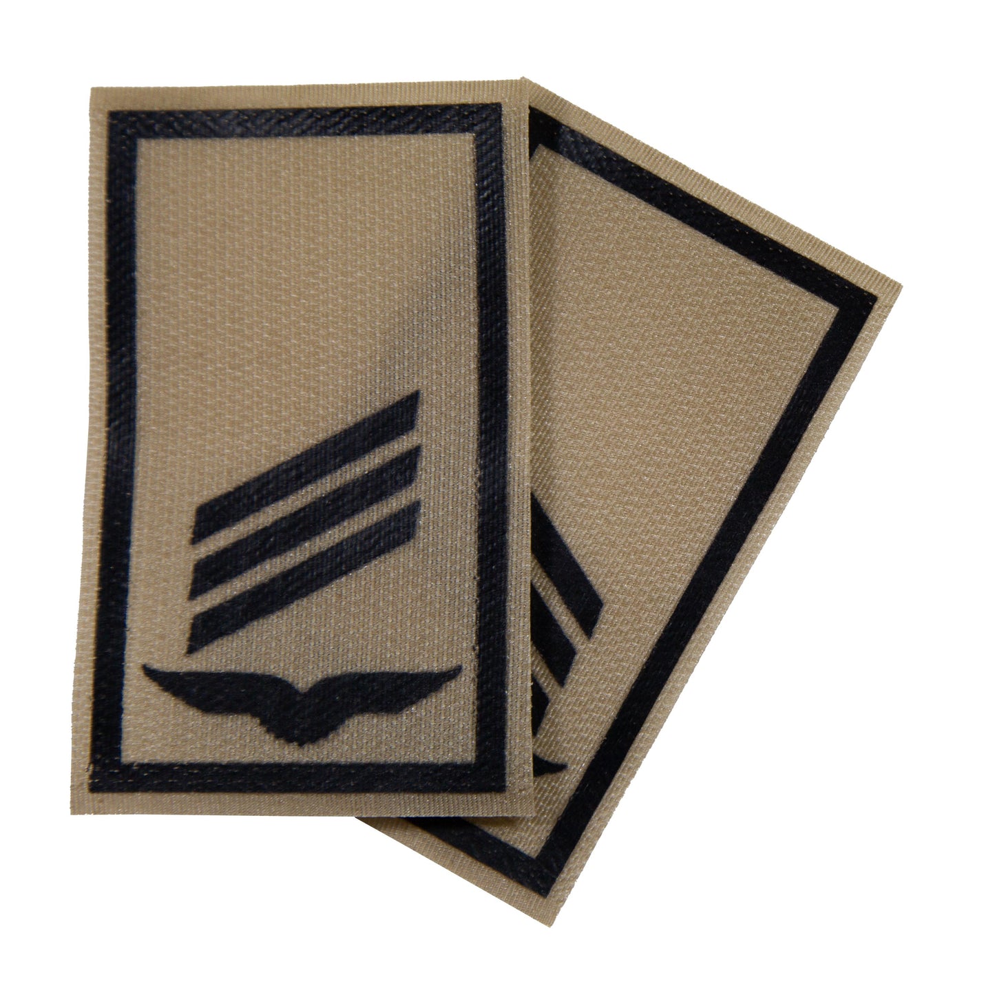 BW Rangabzeichen bedruckt Luftwaffe Klett für KBS SK