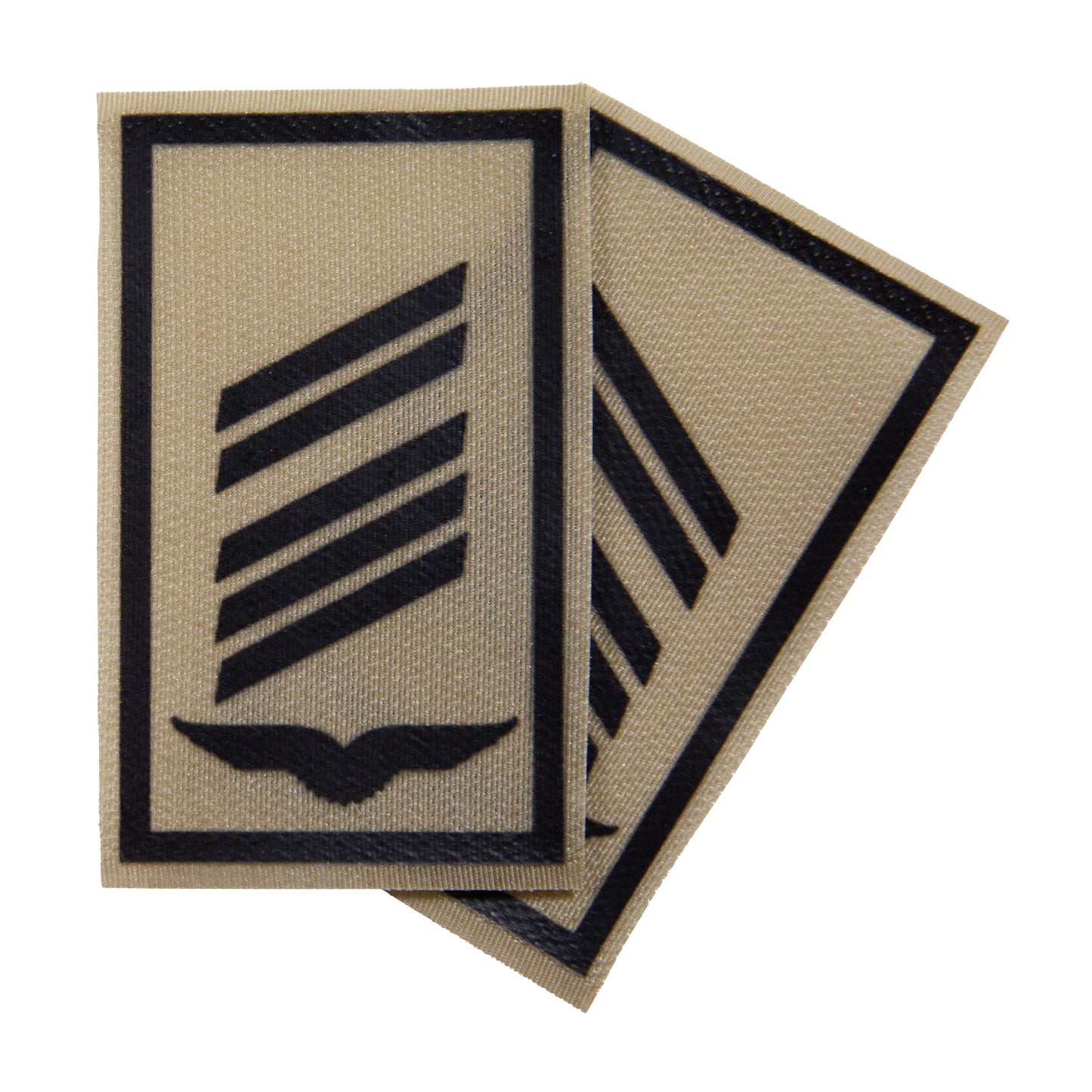 BW Rangabzeichen bedruckt Luftwaffe Klett für KBS SK