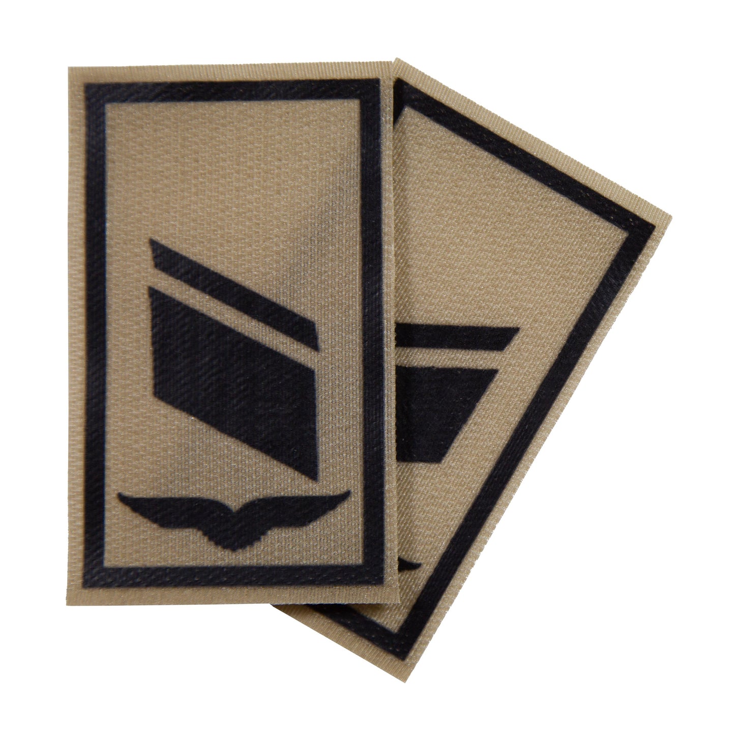 BW Rangabzeichen bedruckt Luftwaffe Klett für KBS SK
