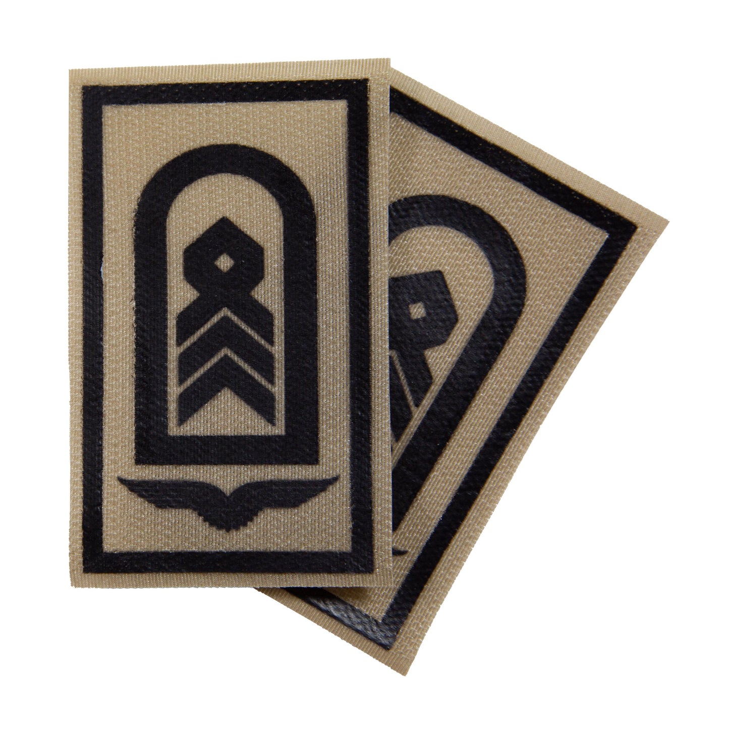 BW Rangabzeichen bedruckt Luftwaffe Klett für KBS SK