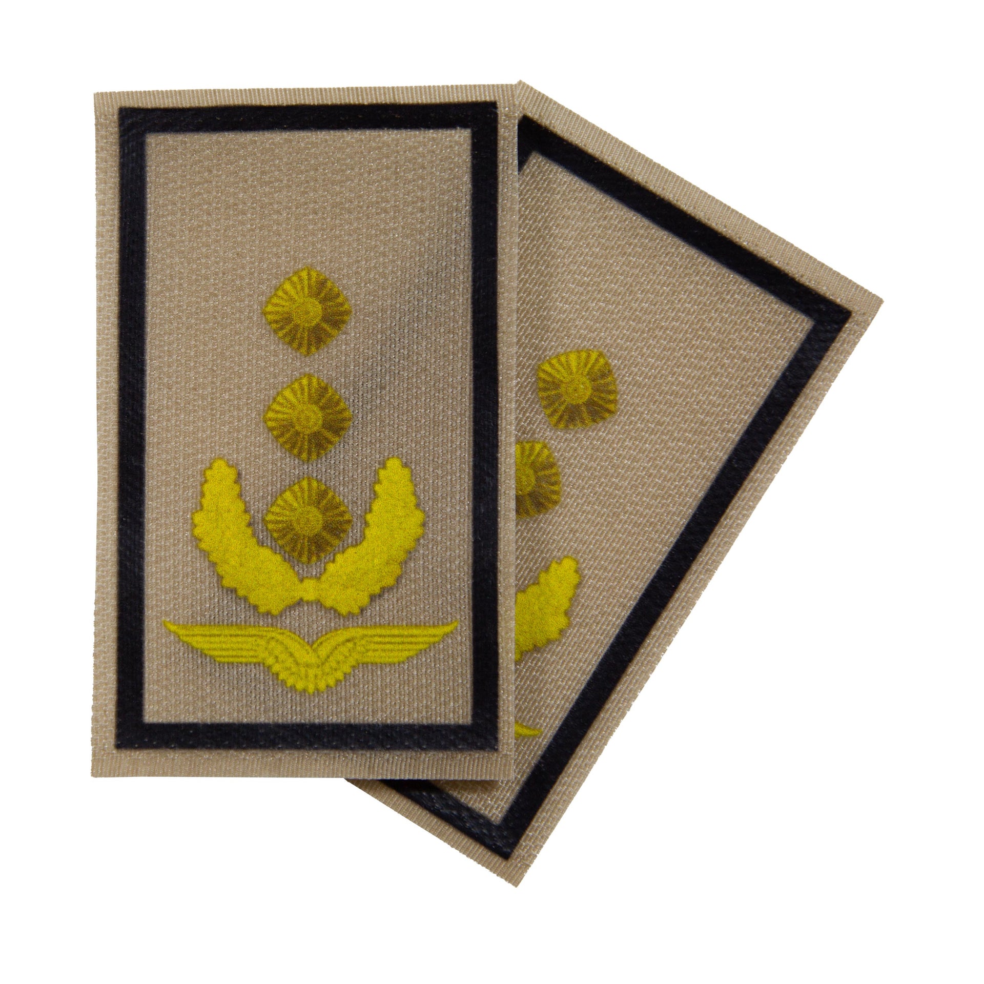 BW Rangabzeichen bedruckt Luftwaffe Klett für KBS SK