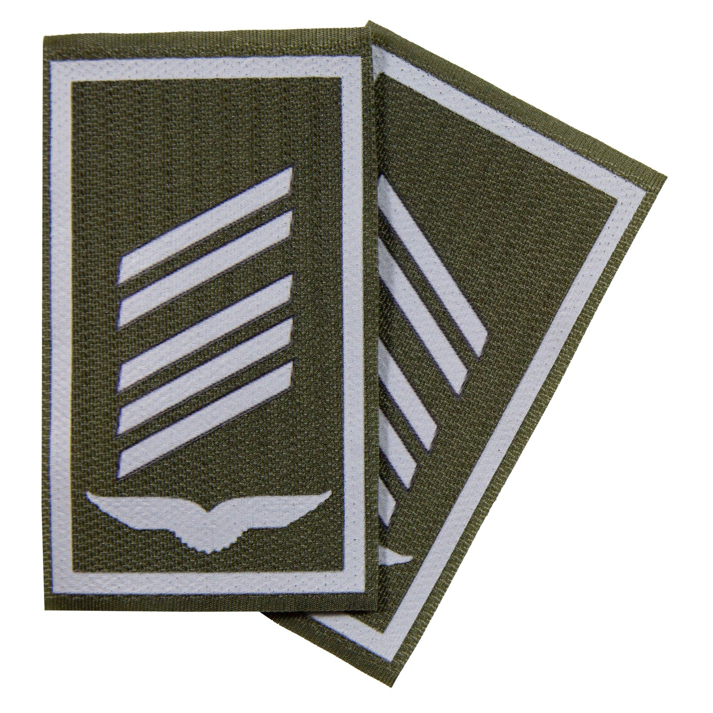 BW Rangabzeichen bedruckt Luftwaffe Klett für KBS SK