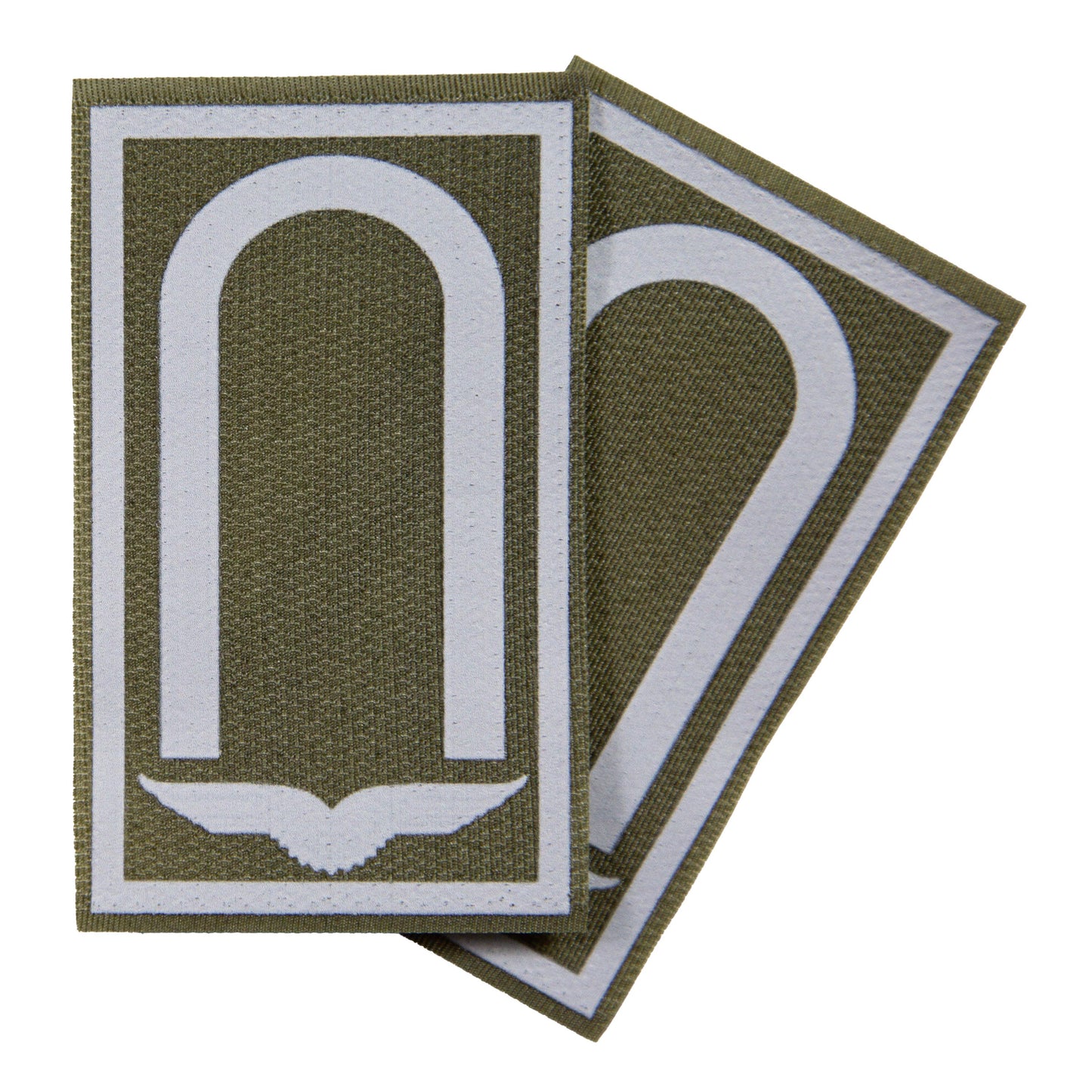BW Rangabzeichen bedruckt Luftwaffe Klett für KBS SK