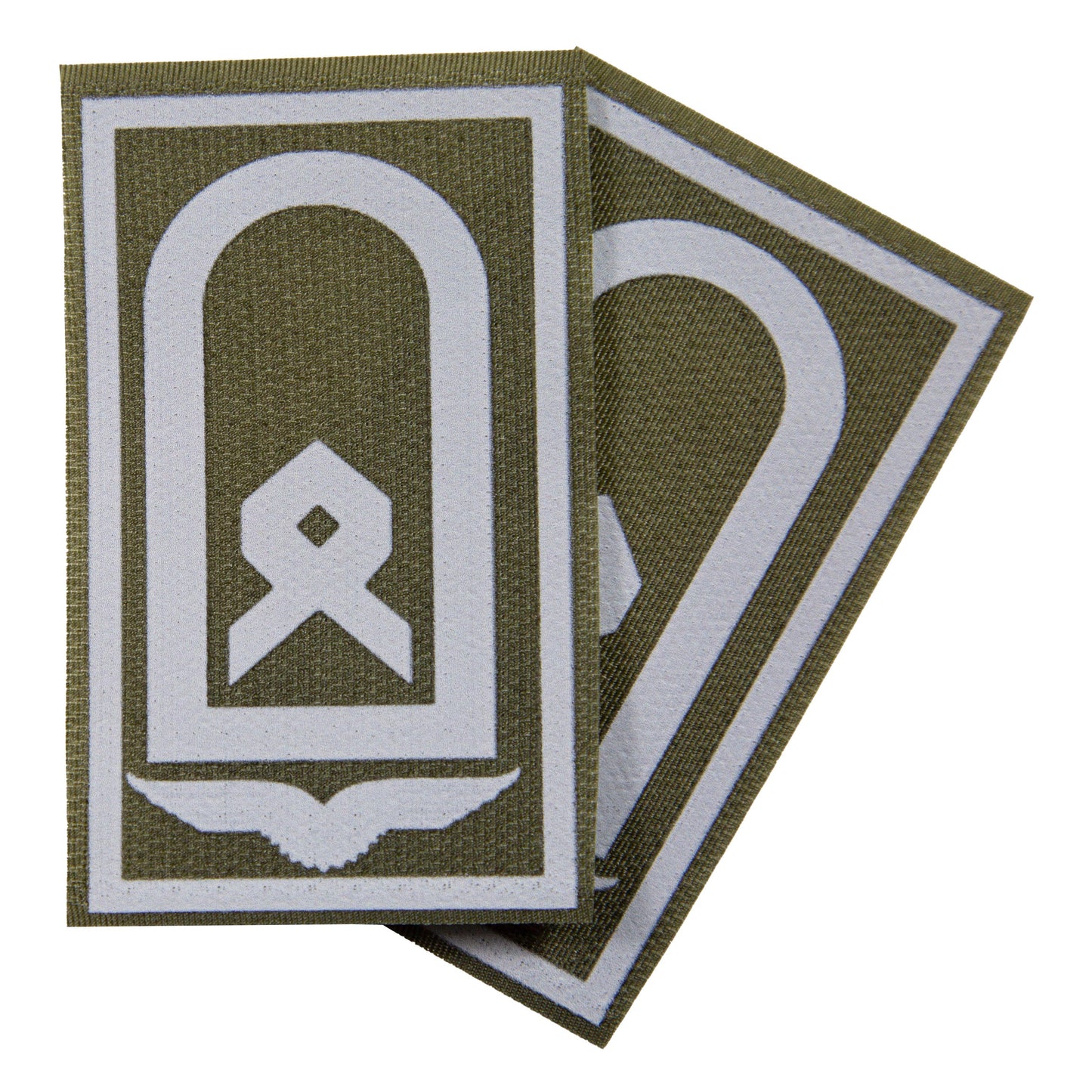 BW Rangabzeichen bedruckt Luftwaffe Klett für KBS SK