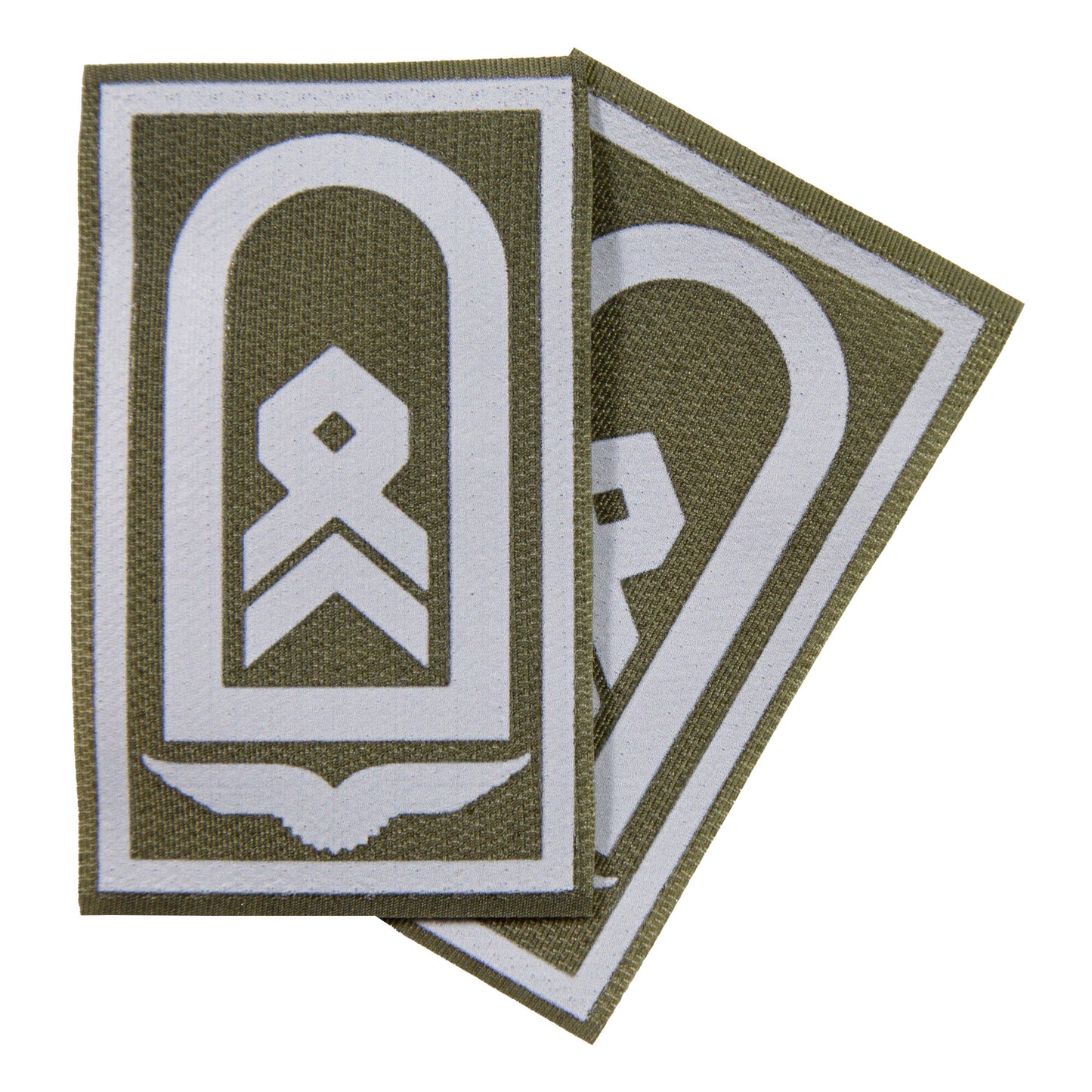 BW Rangabzeichen bedruckt Luftwaffe Klett für KBS SK