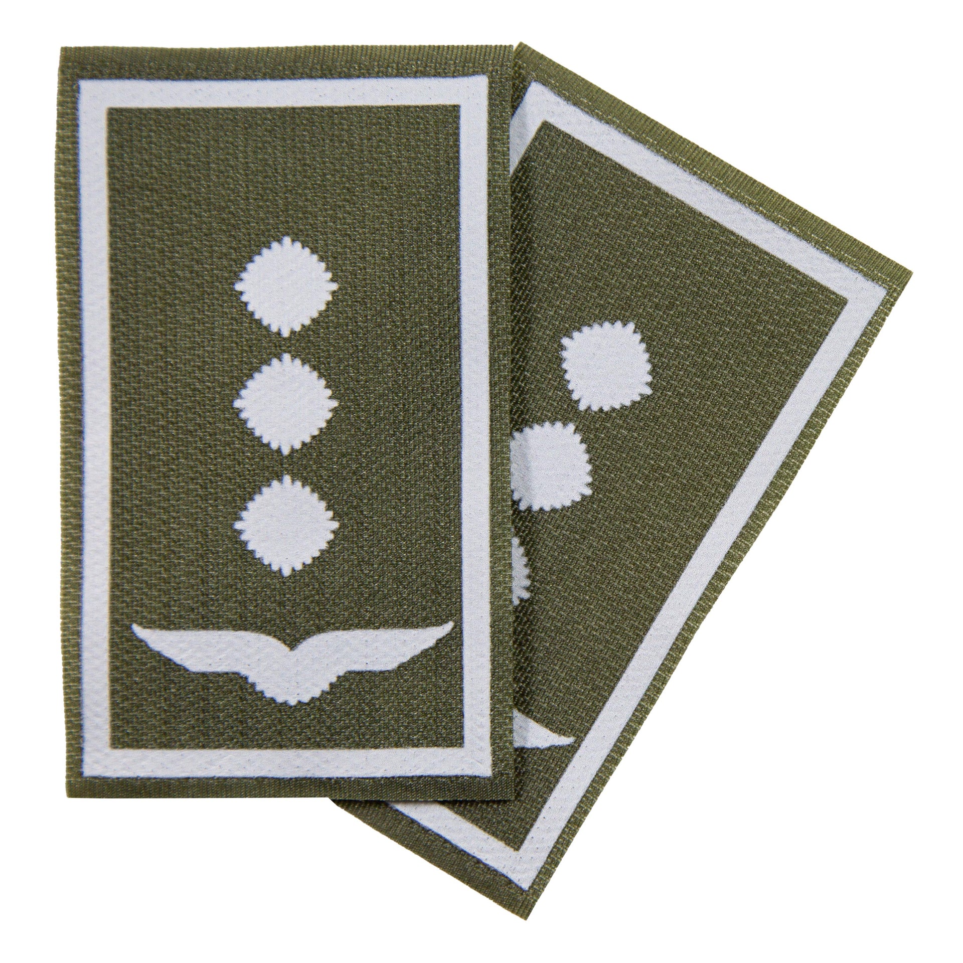 BW Rangabzeichen bedruckt Luftwaffe Klett für KBS SK