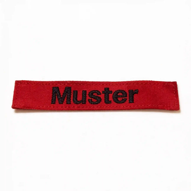 Namensbänder 5er Set Rot