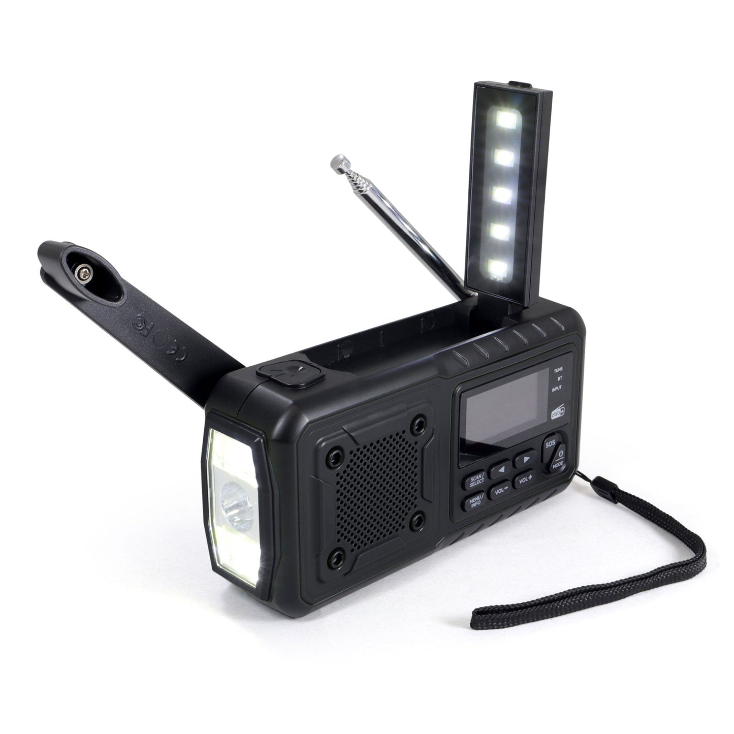 Kurbelradio Multi DAB+ 4000 mAh