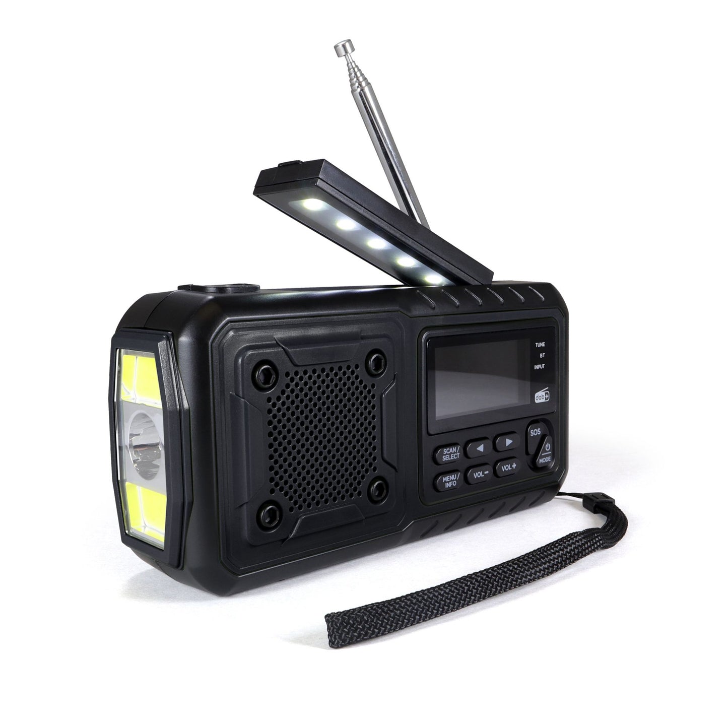 Kurbelradio Multi DAB+ 4000 mAh