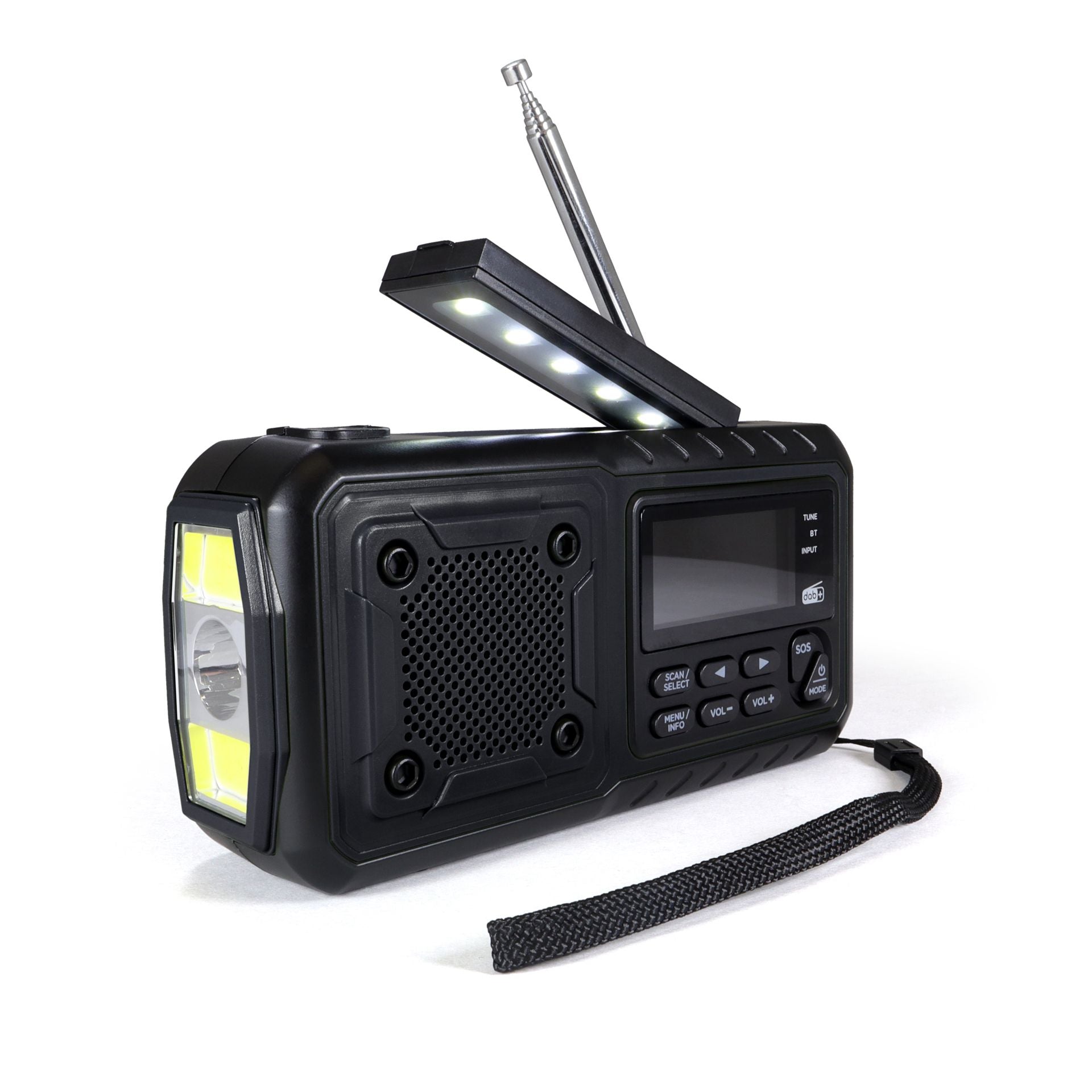 Kurbelradio Multi DAB+ 4000 mAh