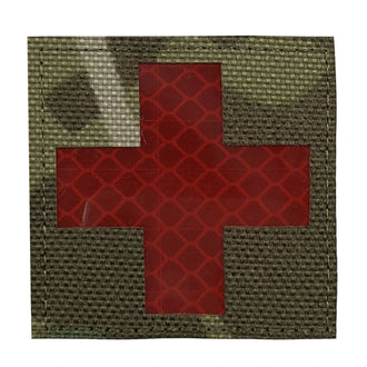Patch Cross Medic reflektierend