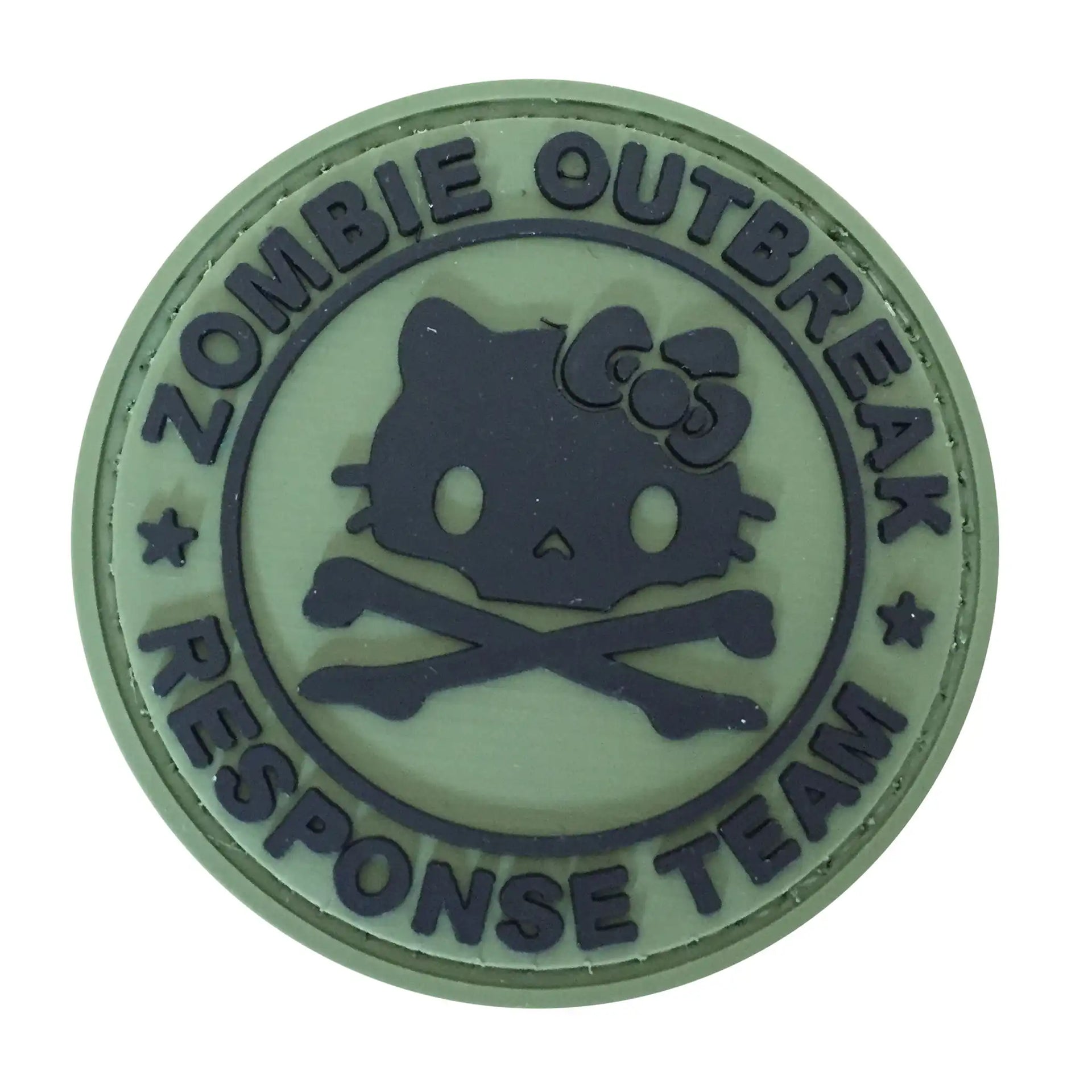 3D Patch Zombie Outbreak Response Team Kitty