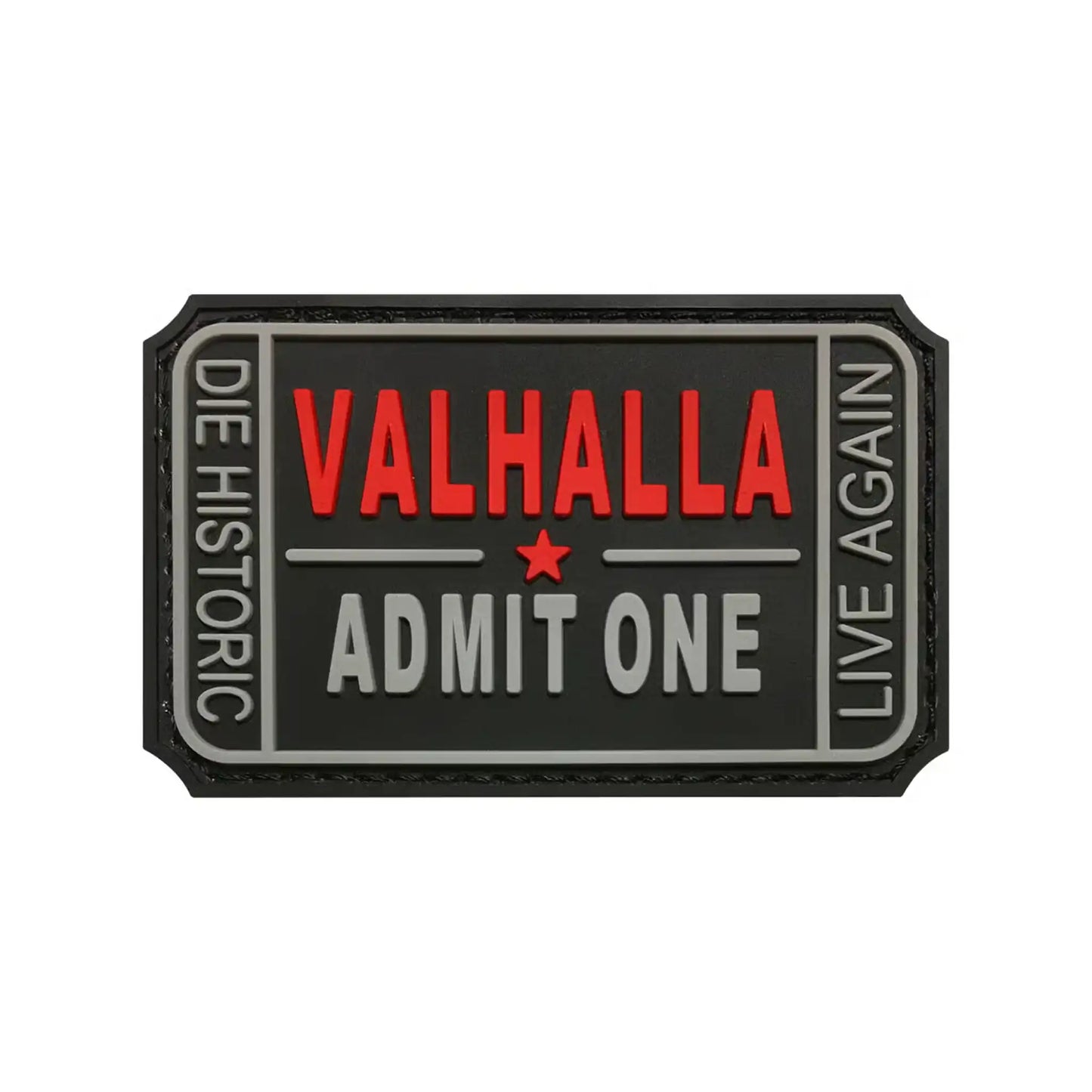 ASMC 3D Patch Valhalla Admit One - ASMC