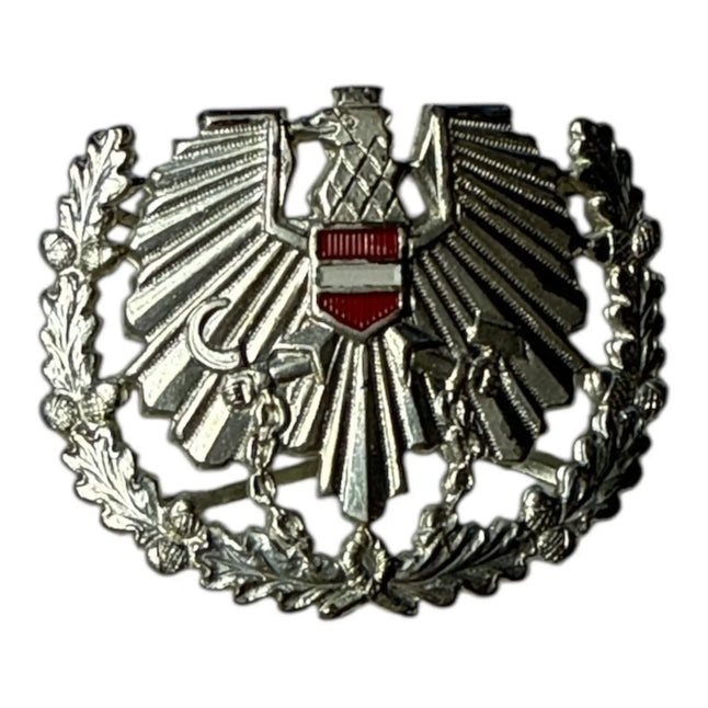 Österreichisches Bundesheer ÖBH Barettabzeichen Adler original gebraucht - ASMC