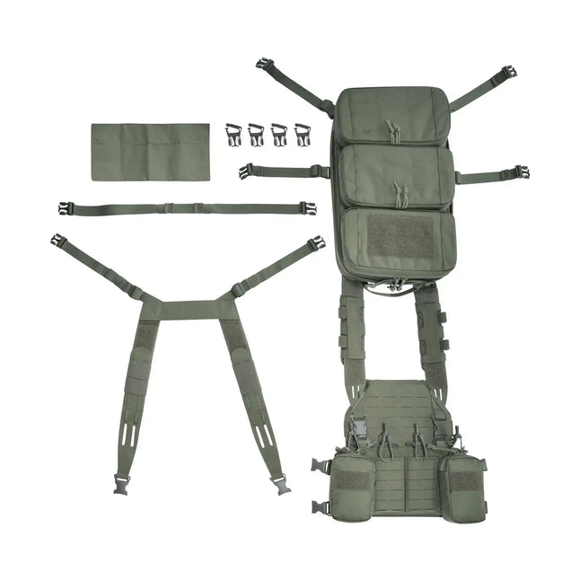Tasmanian Tiger Chest Rig TT Modular Chest Rig 4xM4 - ASMC