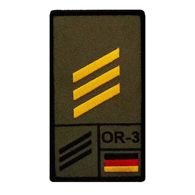 Rank Patch Hauptgefreiter Marine
