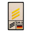 Rank Patch Hauptgefreiter Marine