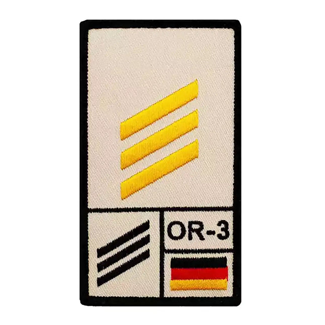Rank Patch Hauptgefreiter Marine