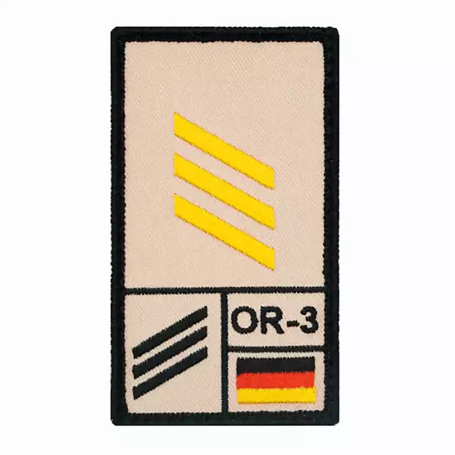 Rank Patch Hauptgefreiter Marine