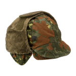 Bundeswehr Original BW Wintermütze flecktarn gebraucht - ASMC