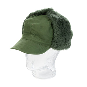 Schwedische Wintermütze M59 oliv gebraucht